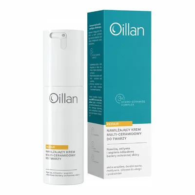 Oillan Repair Krem Nawilżający Multi Ceramidowy Do Twarzy 50ml