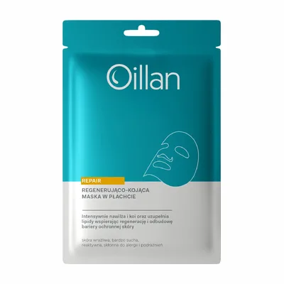 Oillan Repair Nawilżająco Kojąca Maska W Płachcie 1 Sztuka