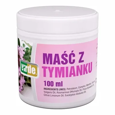 Maść Z Tyminaku Ułatwia Oddychanie 100ml