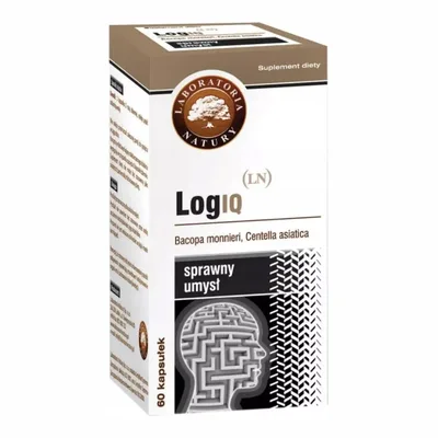 LogiQ Koncentracja Pamięć 60 Kapsułek