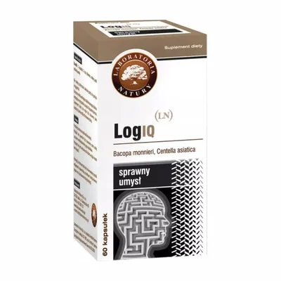 LogiQ Koncentracja Pamięć 60 Kapsułek