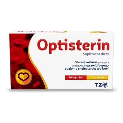 Optisterin Prawidłowy Poziom Cholesterolu 30 Kapsułek