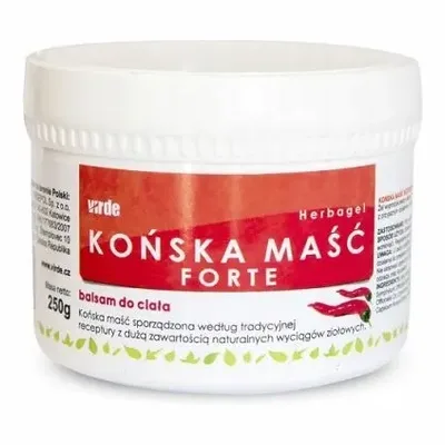 Końska Maść Forte Rozgrzewająca Virde 250ml