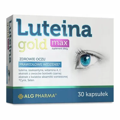 Alg Pharma Luteina Gold Max Prawidłowe Widzenie 30 kapsułek