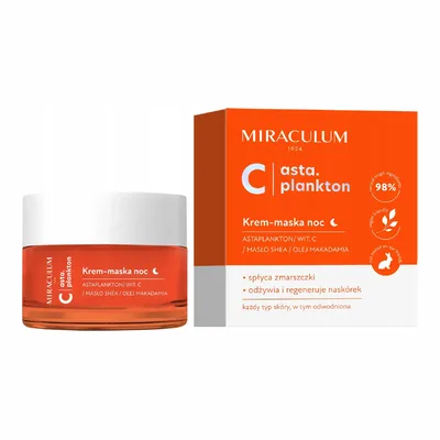 Miraculum Astaplankton Wita C Krem-Maska Na Noc 50ml