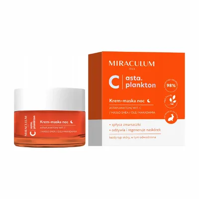 Miraculum Astaplankton Wita C Krem-Maska Na Noc 50ml
