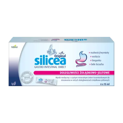 Silicea Gastro Intestinal Jelita IBS Saszetki 6 x 15ml