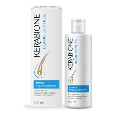 Kerabione Dermo Control Dermatologiczny Szampon Na Łupież Bez Sls
