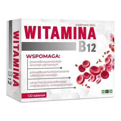 Witamina B12 Układ Nerwowy 120 Tabletek