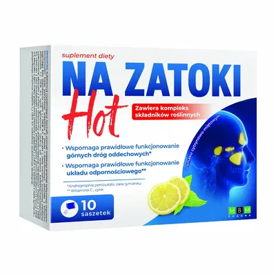 Na Zatoki Hot Cytrynowe MBM 10 Saszetek