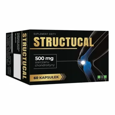 Structucal 500mg Siarczan Chondroityny MBM 60 Kapsułek