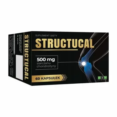 Structucal 500mg Siarczan Chondroityny MBM 60 Kapsułek