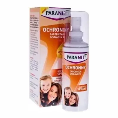 Paranit Care Spray Odżywka Zapobiegająca Wszawicy 100 ml
