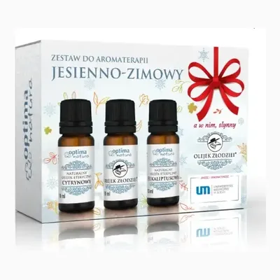 Zestaw Jesienno Zimowy Olejek Złodziei Cytrynowy Eukaliptus 3 x 10ml