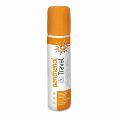 Panthenol Travel Na Oparzenia Słoneczne Podrózny 90ml