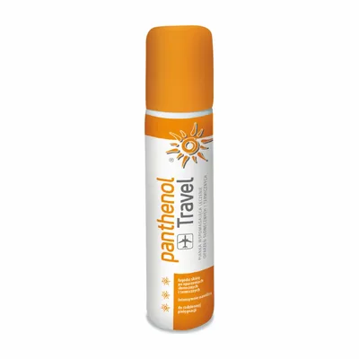 Panthenol Travel Na Oparzenia Słoneczne Podrózny 90ml