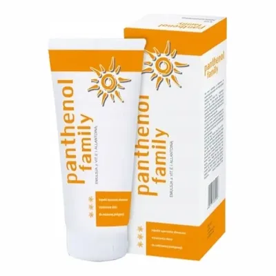 Panthenol Family Emulsja Na Oparzenia Z Vit E I Alantoliną Emulsja 100g