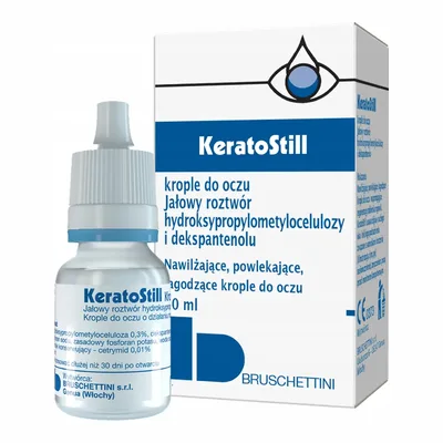 KeratoStill Nawilżające Krople Do Oczu Jałowy Roztwór 10ml