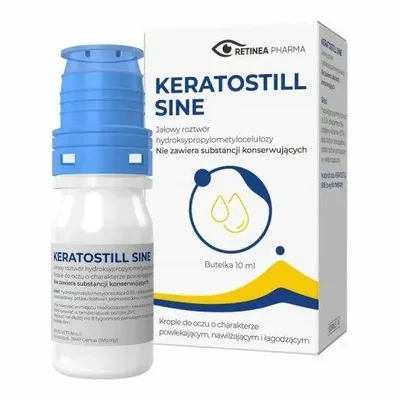 Keratostill Sine Nawilżające Krople Do Oczu 10ml