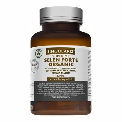 Selen Singularis Forte Organic 200 µg 60 Kapsułek