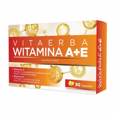 Witamina A+E Układ Odpornościowy VitaErba 30 Kapsułek