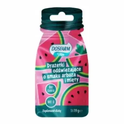 Dosfarm Vita O Smaku Arbuza I Mięty Odświeżające 19g