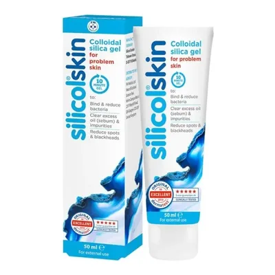 Silicolskin Żel Na Problemy Skórne Trądzik Zaskórniki Sebum 50 ml