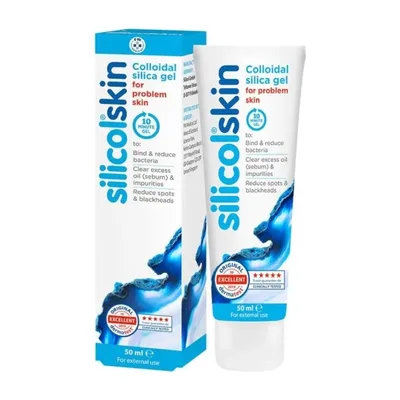 Silicolskin Żel Na Problemy Skórne Trądzik Zaskórniki Sebum 50 ml