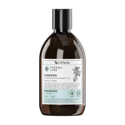 Pharma Care Szampon do włosów przetłuszczających mięta + cynk 500ml
