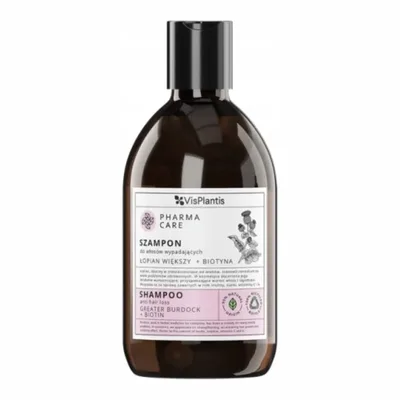 Pharma Care Szampon do włosów wypadających łopian + biotyna 500ml