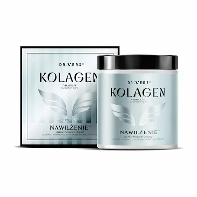 Kolagen W Proszku 5000mg Dr.Vers Verisol F Nawilżenie Włosy Skóra 165g
