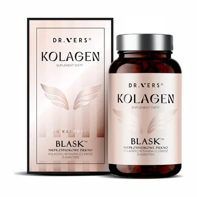 Kolagen 5000mg Dr.Vers Verisol F Blask Włosy Skóra Paznokcie 60 Kapsułek