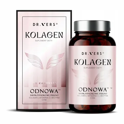 Kolagen 5000mg Dr.Vers Verisol F Odnowa Włosy Skóra 60 Kapsułek