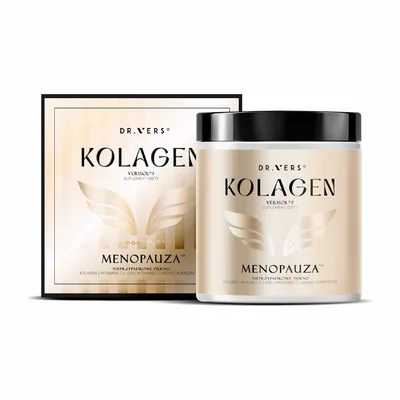 Kolagen W Proszku 5000mg Dr.Vers Verisol F Menopauza Włosy Skóra 165g