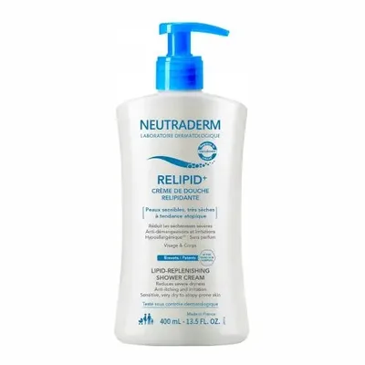 Neutraderm Relipid + Krem Do Mycia Pod Prysznic Warstwa Lipidowa 400ml