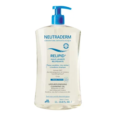 Neutraderm Relipid + Olejek Do Mycia Ciała Warstwa Lipidowa 1000ml