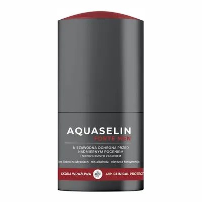 Aquaselin Forte Men Antyperspirant Roll-On Przeciw Nadmiernej Potliwości 50ml
