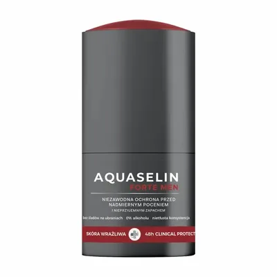Aquaselin Forte Men Antyperspirant Roll-On Przeciw Nadmiernej Potliwości 50ml