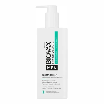 Biovax Trychologic Men Anti Hair Loss Szampon 2w1 200ml