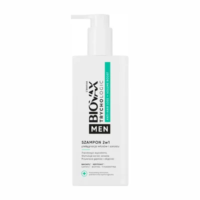 Biovax Trychologic Men Anti Hair Loss Szampon 2w1 200ml