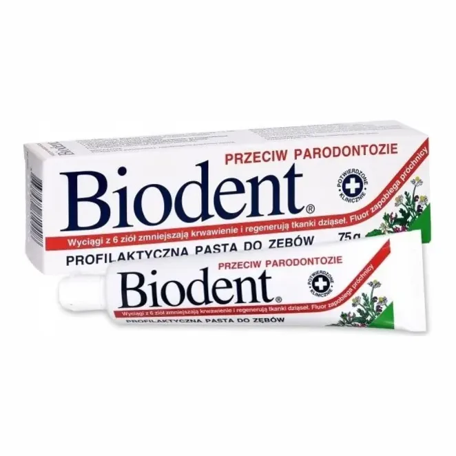BIODENT PASTA D/Z PRZECIW PARODONTOZIE - 75 G