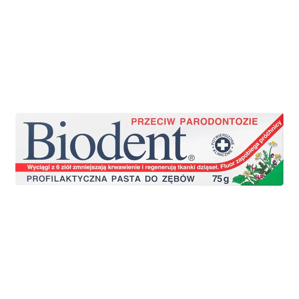 BIODENT PASTA D/Z PRZECIW PARODONTOZIE - 75 G
