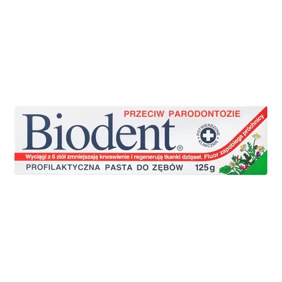 BIODENT PASTA D/Z PRZECIW PARODONTOZIE - 125 G