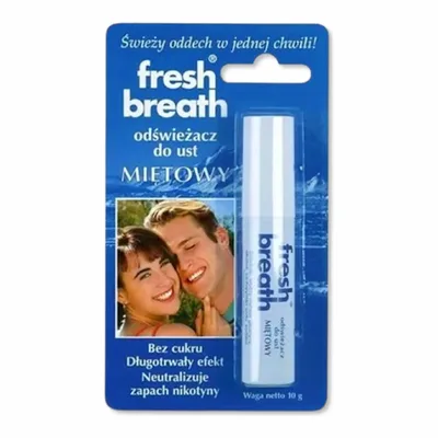 Fresh Breath Odświeżacz Do Ust Miętowy 10g 1 Sztuka
