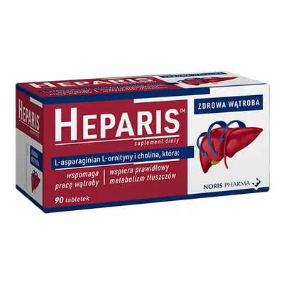 Heparis Zdrowa Wątroba 90 Tabletek