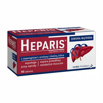 Heparis Zdrowa Wątroba 90 Tabletek