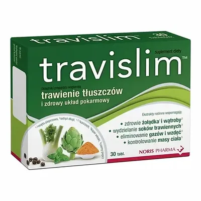 Travislim Trawienie Tłuszczów 30 Tabletek