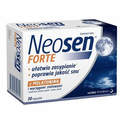 Neosen Forte Ułatwia Zasypianie 30 Kapsułek