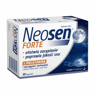 Neosen Forte Ułatwia Zasypianie 30 Kapsułek