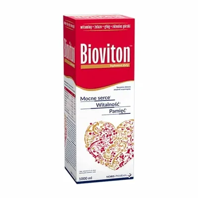 Biotonic Mocne Serce Witalność Pamięć 1000ml